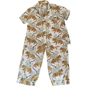 Printfresh Bagheera blush Pajama Set